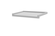 Fensterbank, Variante Standard, inklusive Gleitabschluss, Ausladung 290 mm