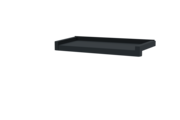 Fensterbank, Variante Standard, inklusive Gleitabschluss,Oberfläche RAL 7016 Ausladung 170 mm