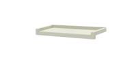 Fensterbank, Variante Standard, inklusive Gleitabschluss, Oberfläche RAL 9016 Ausladung 190 mm