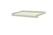 Fensterbank, Variante Standard, inklusive Gleitabschluss, Oberfläche RAL 9016 Ausladung 290 mm