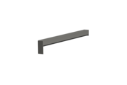 Produktbild Fensterbank Zubehör Gleitabschluss A 500 V/24 270 mm 30 mm Graualuminium HWF MATT Links