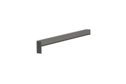 Produktbild Fensterbank Zubehör Gleitabschluss A 500 V/24 310 mm 30 mm Graualuminium HWF MATT Links