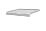 Window sill, standard version, including window sill end A600 GS/24, surface aluminum blank projection 400 mm