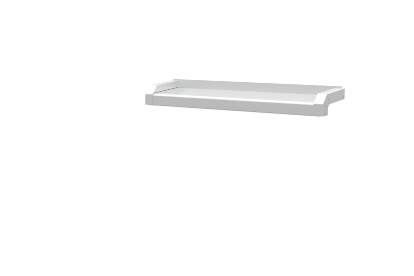 Fensterbank inkl. Fensterbankabschluss A600GS/24, Variante Standard, Oberfläche E6/EV1, Ausladung 110 mm