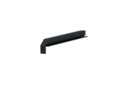 Window sill trim A600GS/24, standard version, left alignment, surface RAL 7016, internal view, projection 230 mm