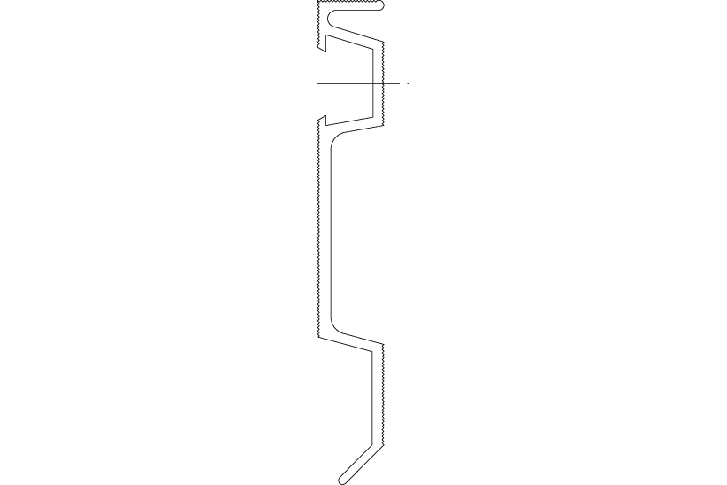 Zeichnung Wandanschluss Wandanschluss AN 60 D
