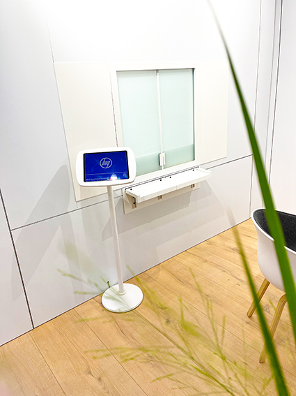 Messe-Exponat Fensterbanksystem „System 500“