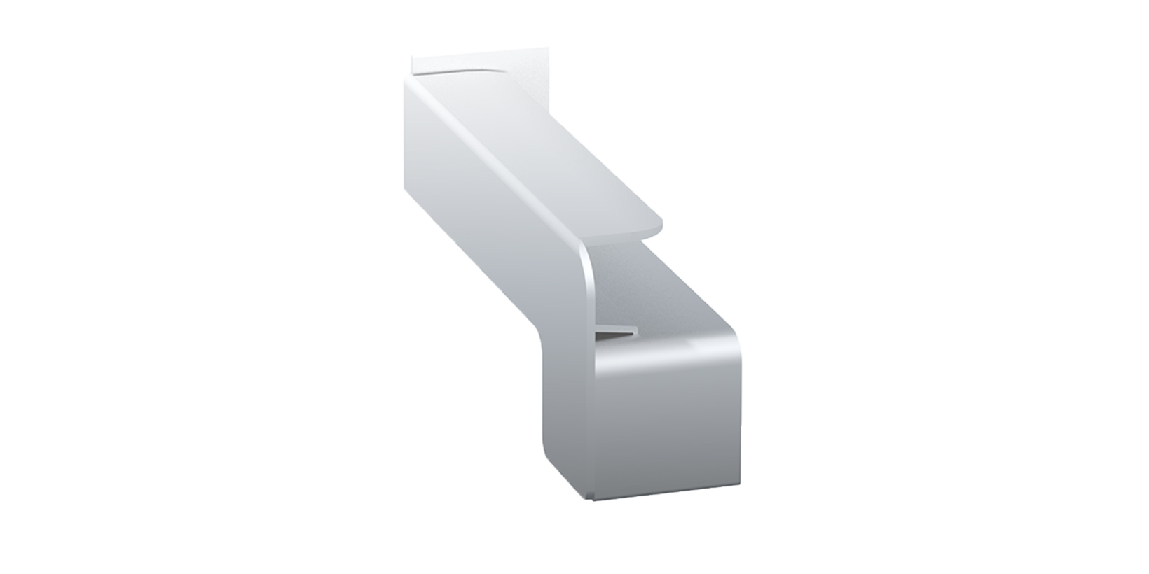 Plaster connector A 400 from the outside for window sills Standard