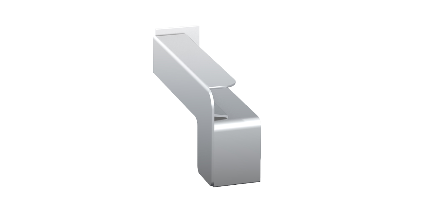 Plaster connector A 700 from the outside for window sills Softline Plus