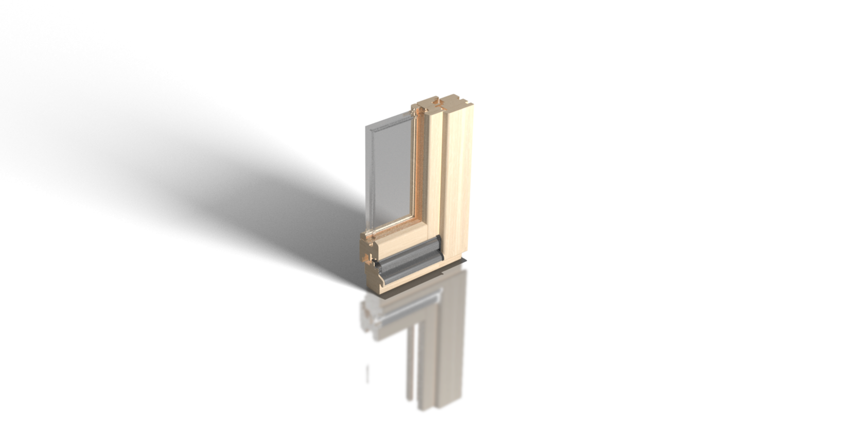 Regenschutzschiene TRDN 25.48 K