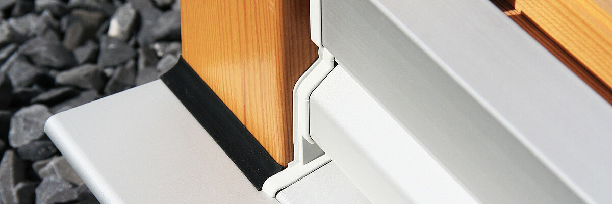 wetterschutzprofile fur holzfenster bug aluminium systeme
