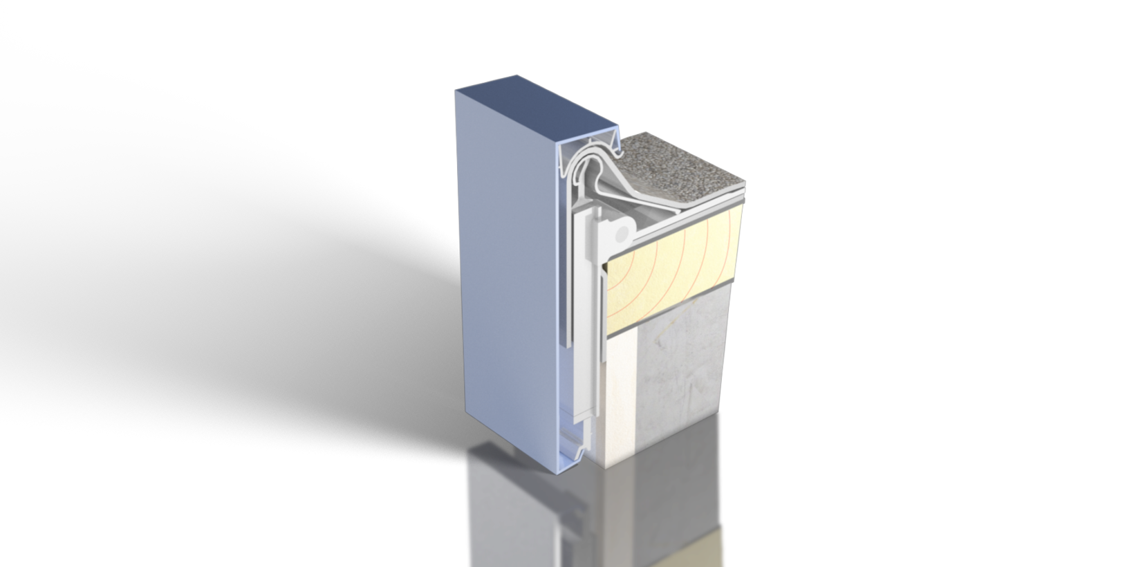 Ortgangverkleidung OV 2000 für Flachdachsysteme