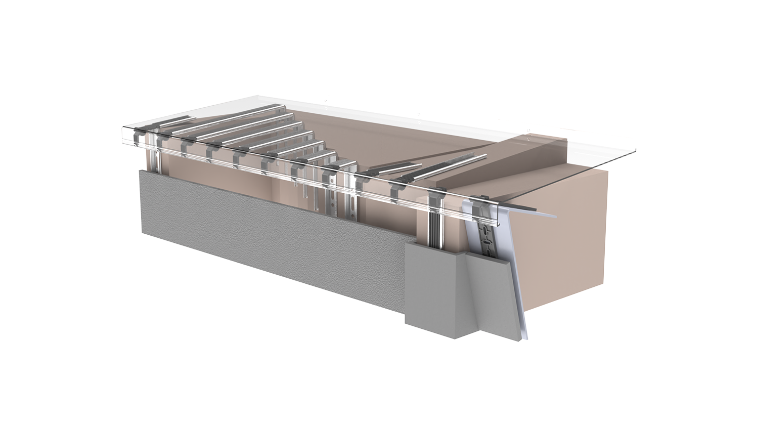 Window sill brackets at a glance - All variants of the window sill brackets HS 500
