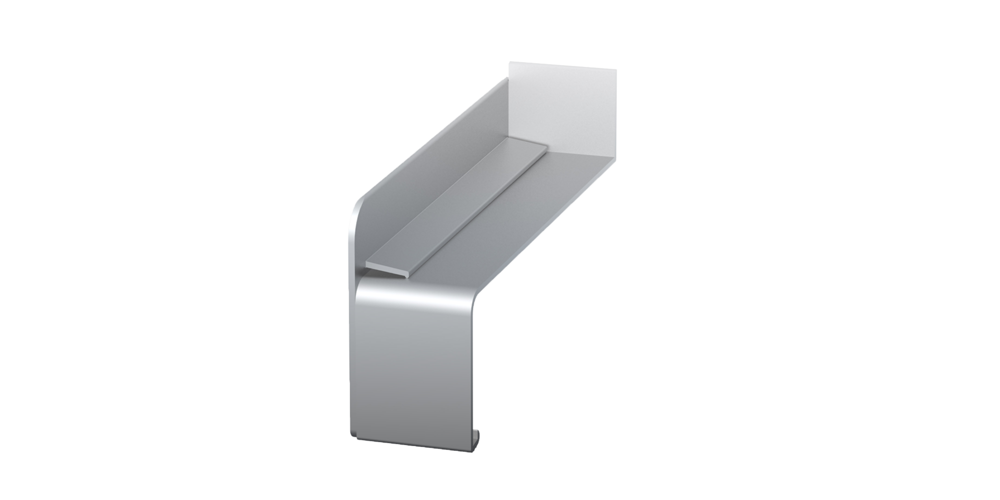 Clinker end piece A 150 from the inside for window sills Softline Plus