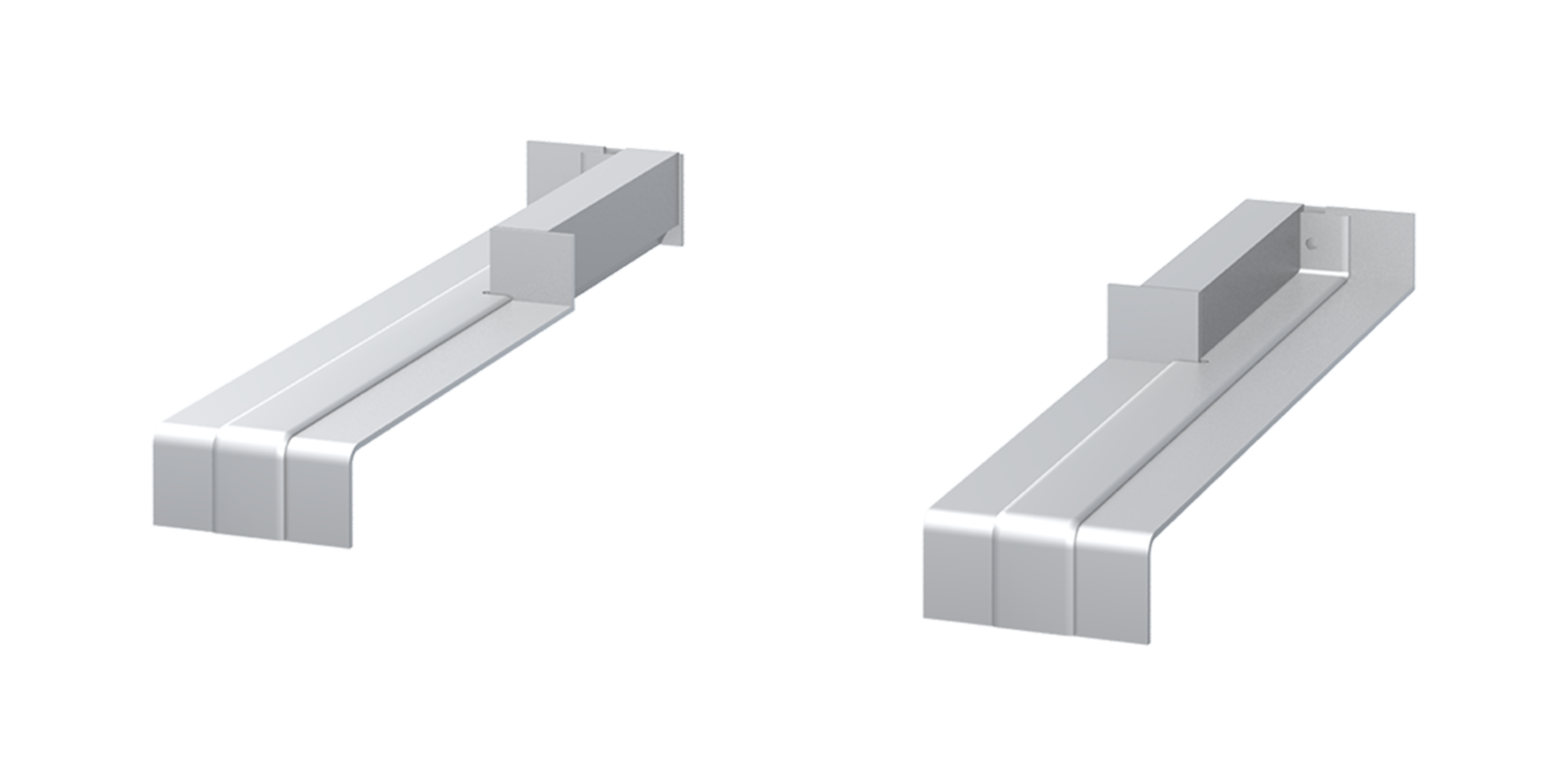 P 500 aufgesteckt auf den Stoßverbinder