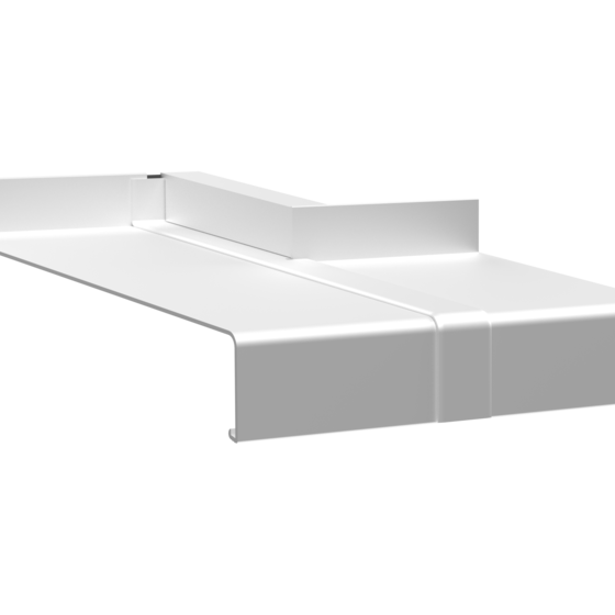 Teilschnitt der Pfeileraussparung von BUG