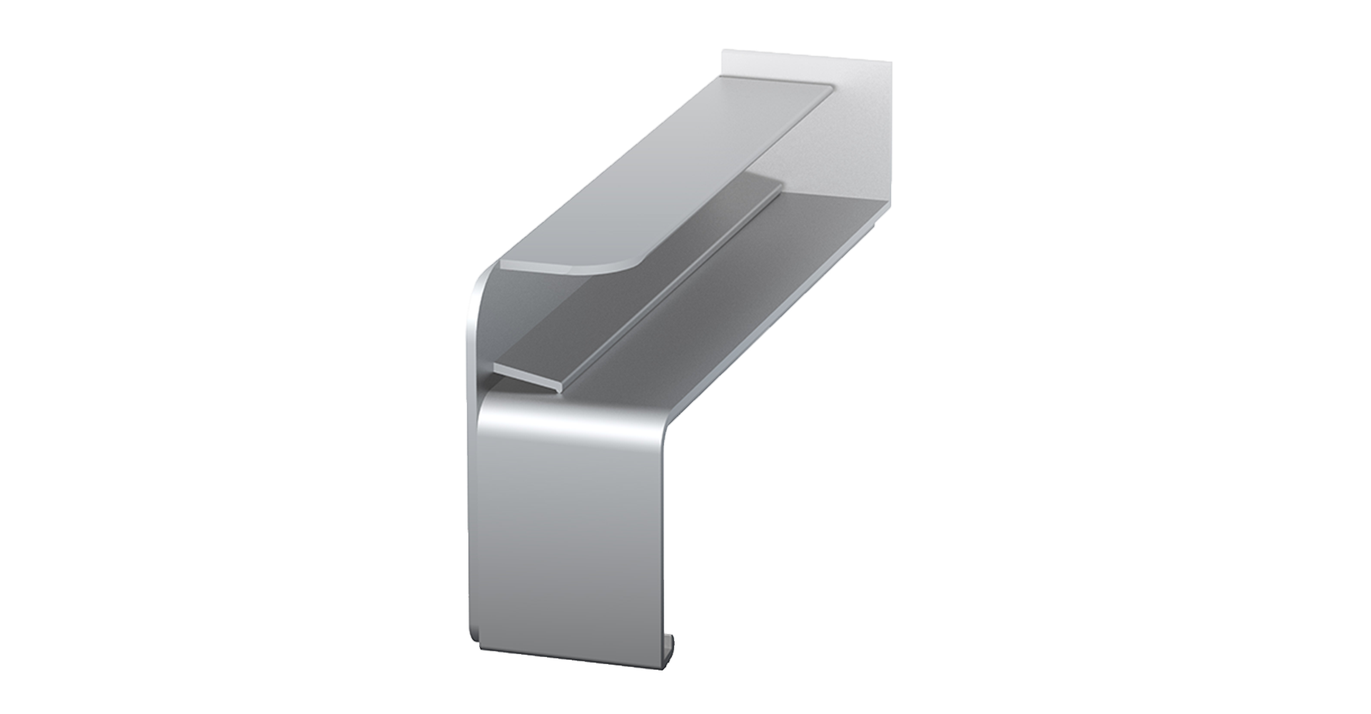 Plaster connector A 700 from the inside for window sills Softline Plus