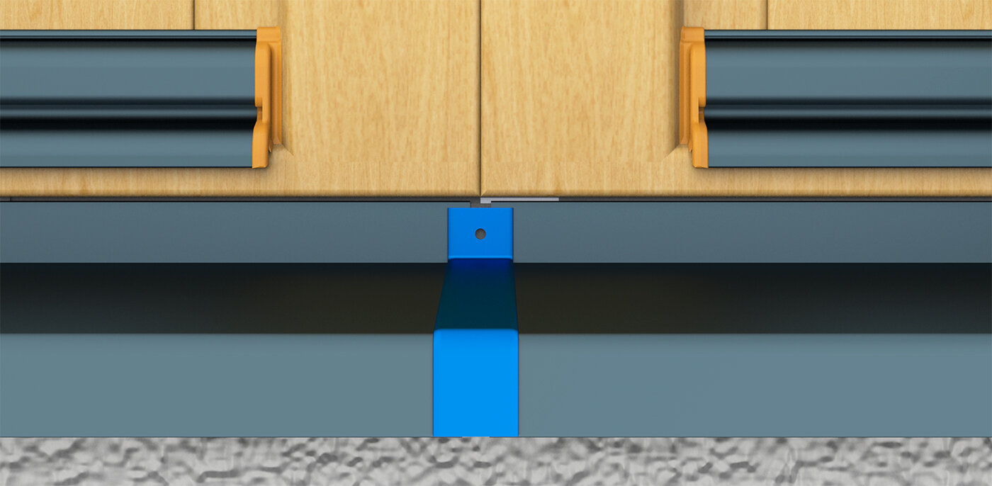 Stoßverbinder H 500 D verbaut im System 500