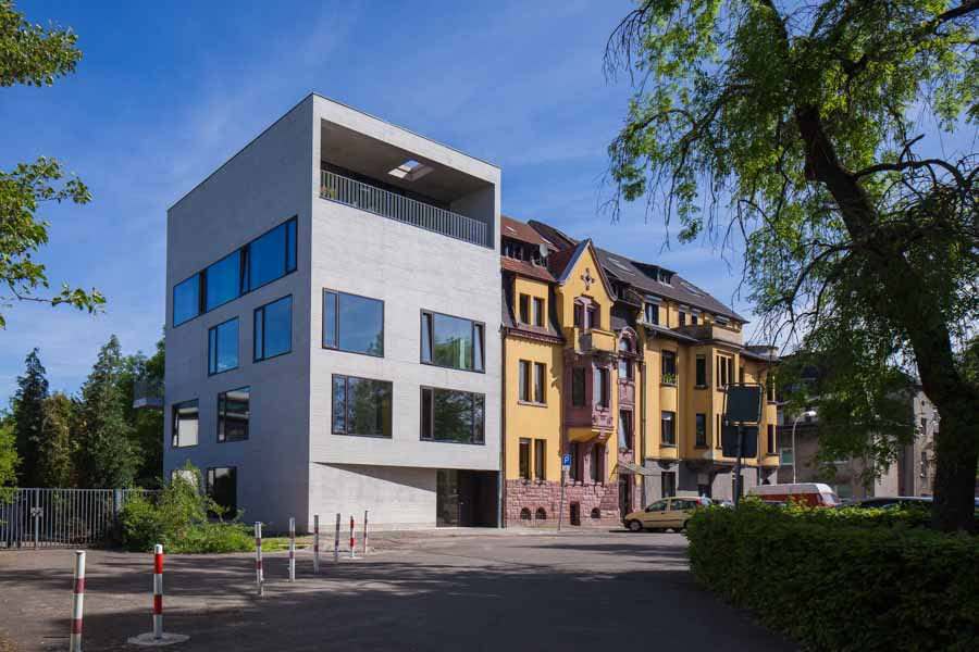 Gebäudeansicht des Bauobjekts Mügelsberg in Saarbrücken