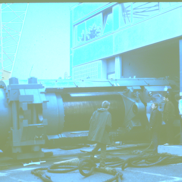 BUG at the Vogt site - delivery of the new extrusion press