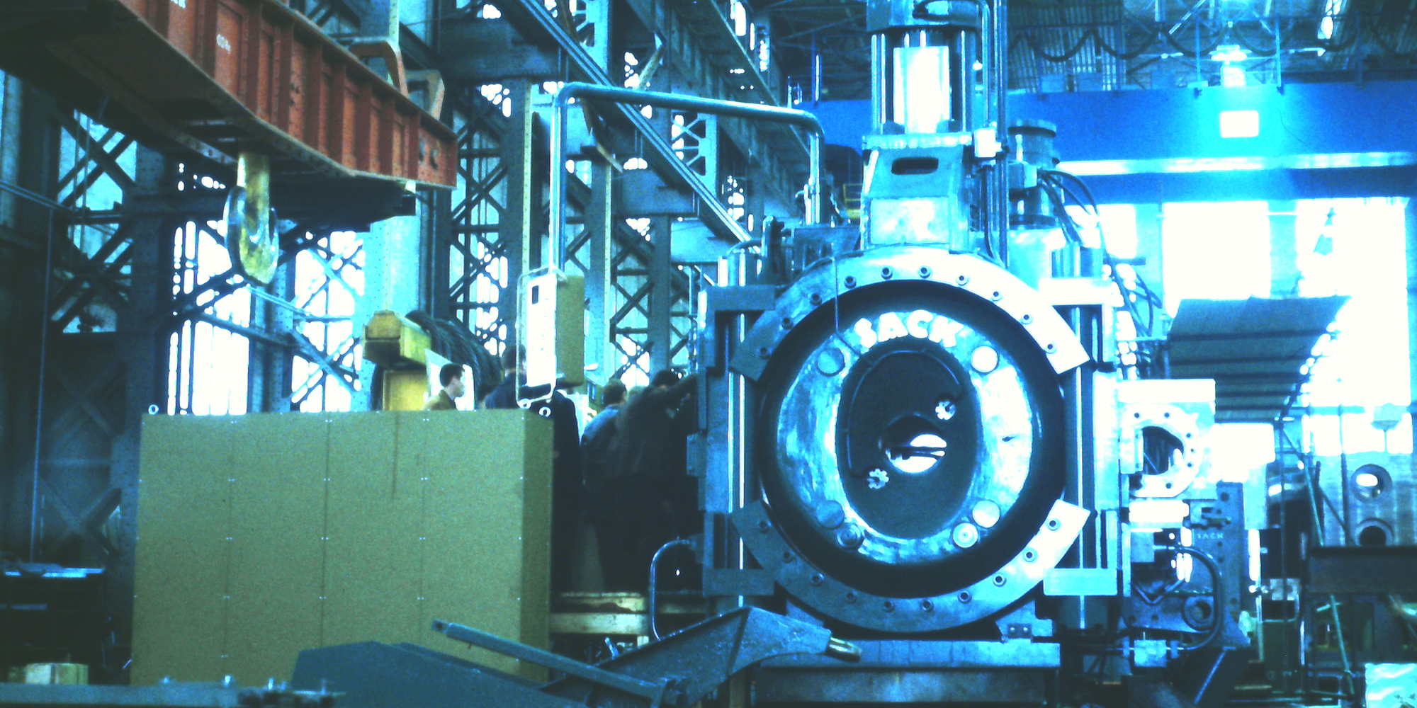 BUG at the Vogt site - Installed extrusion press P35