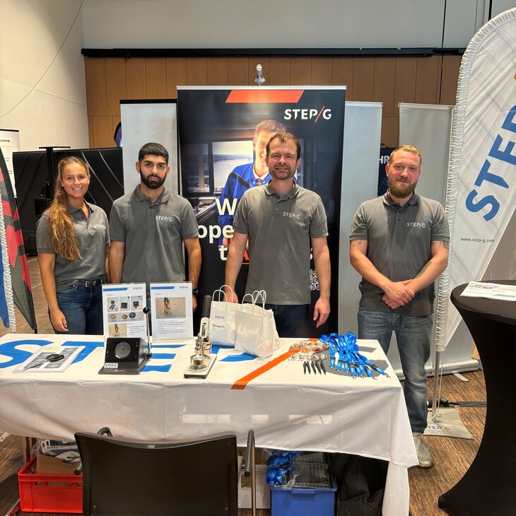 STEP-G team at the training fair