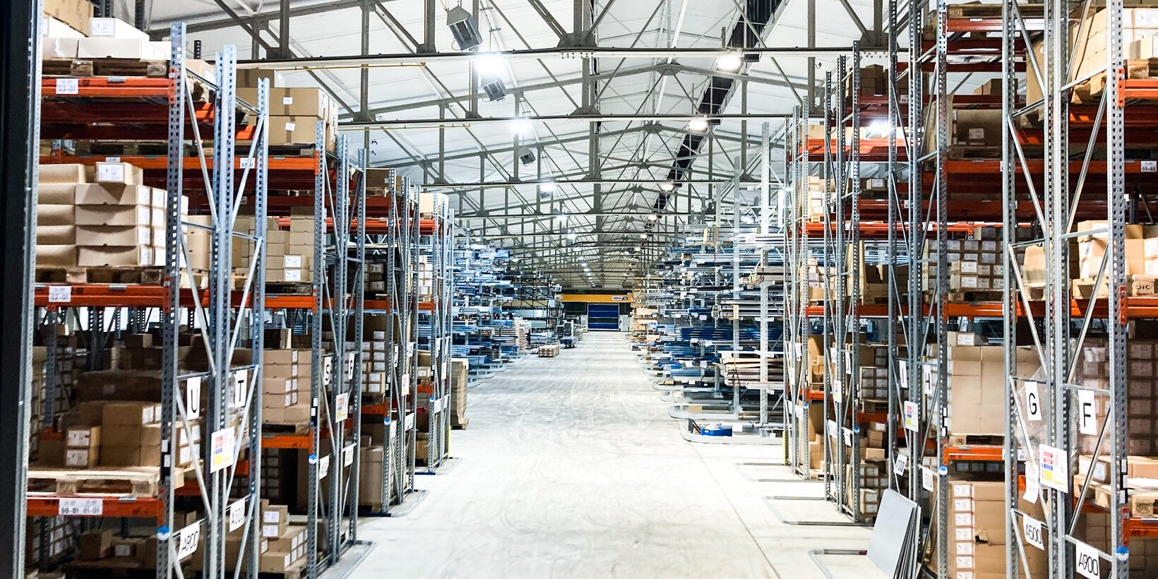 Logistikzentrum von BUG am Standort in Hettstedt