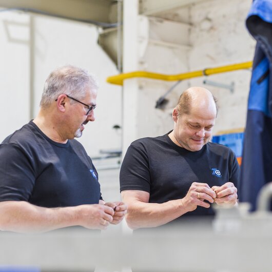 Gruppenbild von BUG Mitarbeitern